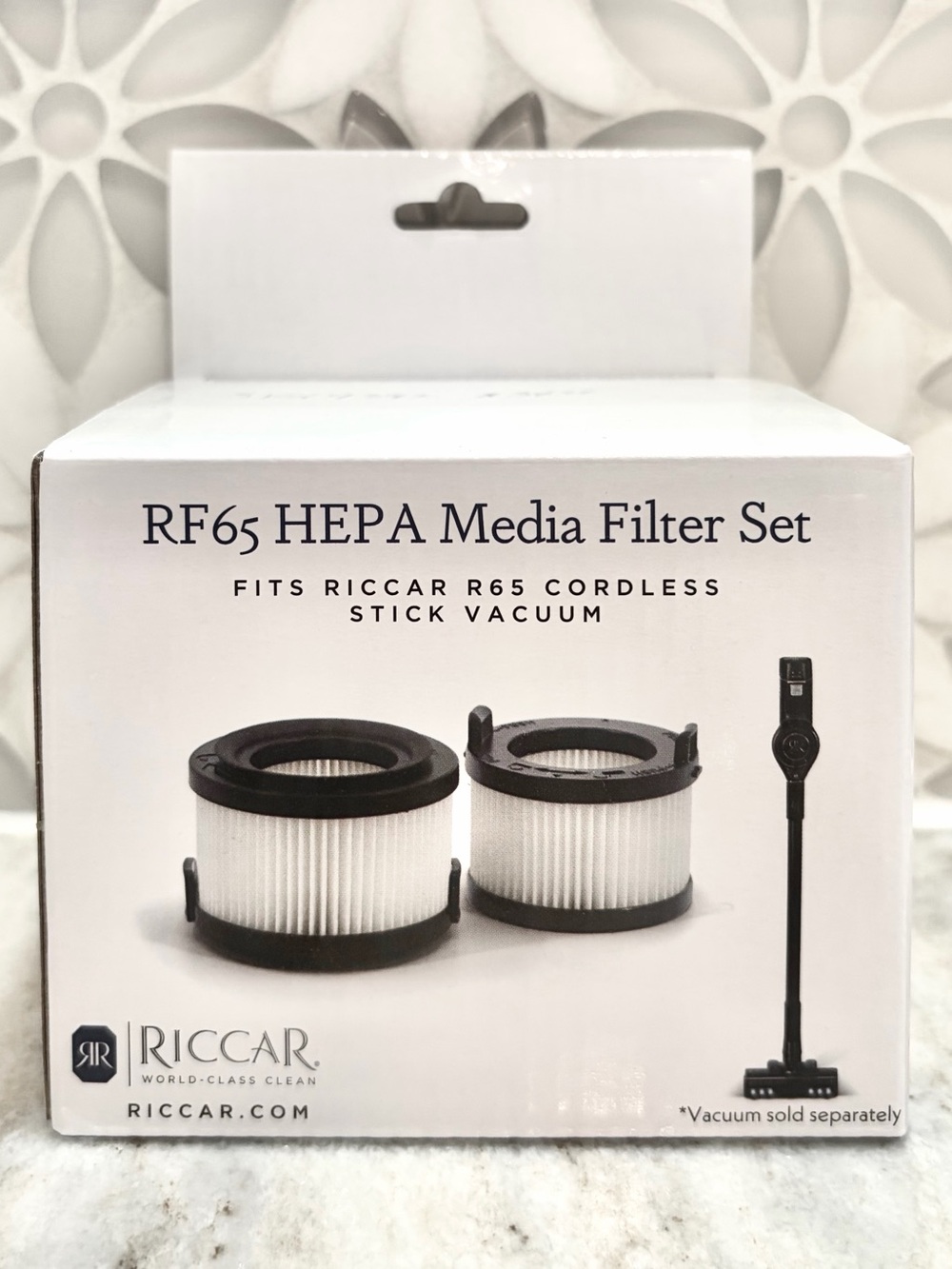NWT! Riccar RF65 Stick Vacuum HEPA Filter Set